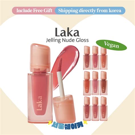 Laka Jelling Nude Gloss G Colors Vegan Sheer Jelly Lip