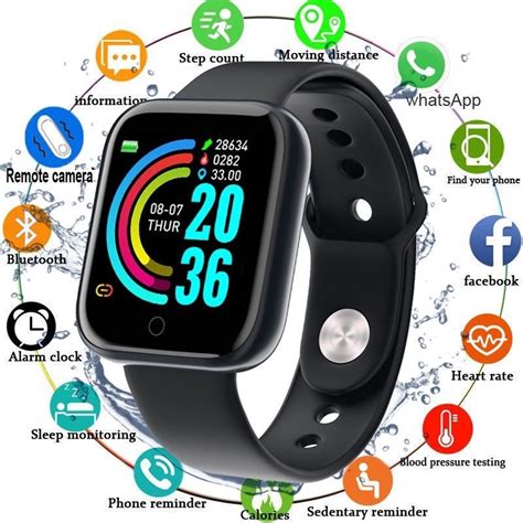 Smartwatch D Pro Coloca Foto Na Tela Esportivo Bluetooth Shopee Brasil