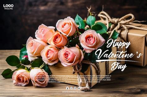 Premium Vector Vector Beautiful Happy Valentines Day Background