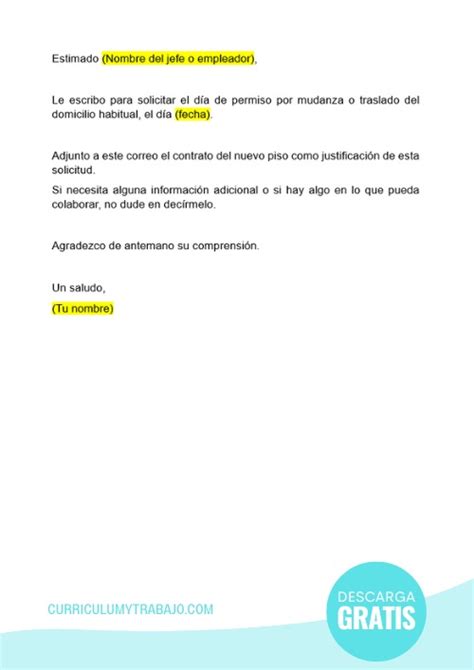 Ejemplos De Carta De Permiso Laboral Para Descargar Hot Sex