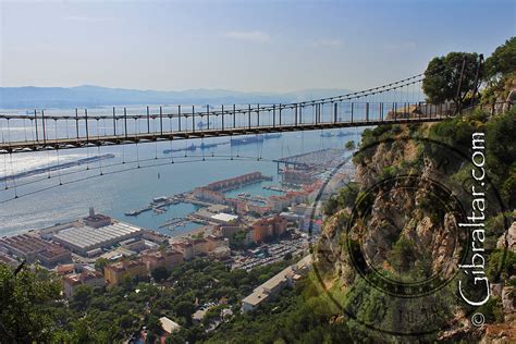 Windsor Suspension Bridge Welcome To Gibraltar