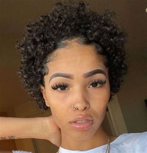 Pinterest Haleyyxoo† Short Curly Hair Curly Hair Styles Short