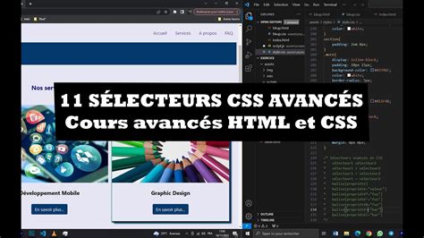 11 Sélecteurs avancés en CSS pour coder plus vite Cours avancé HTML