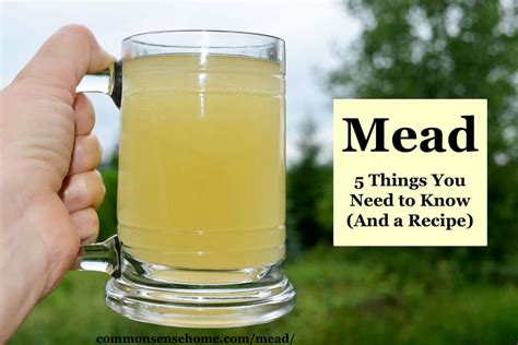 Basic Honey Mead Recipe | Deporecipe.co