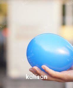 Cm Mini Koyu Mavi Standart Balon Kalisan Balon