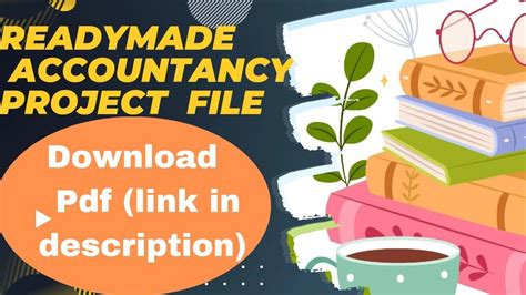 Account Readymade Project File 2023 I Class 12 I Download Pdf File Youtube