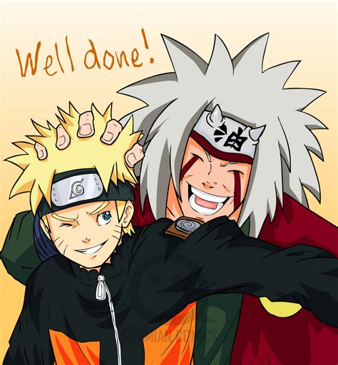 Naruto and Jiraiya by AMINAZIMAN on DeviantArt