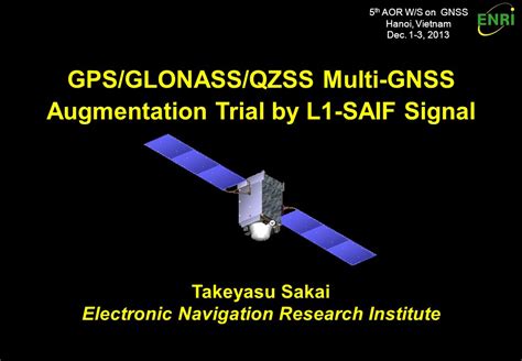 Introduction Qzss Quasi Zenith Satellite System Program Ppt Video Online Download