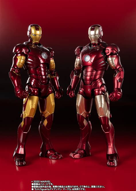 S H Figuarts [commemorative Product Pre Sale] Iron Man Mark 3 《birth Of Iron Man》 Edition