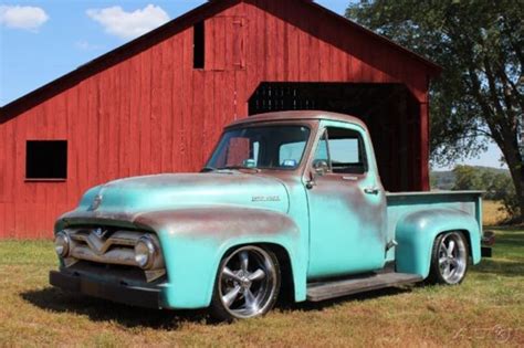 1954 Ford F 100 Rat Rod Pickup RestoMod 406ci Auto PDB PS Patina NICE