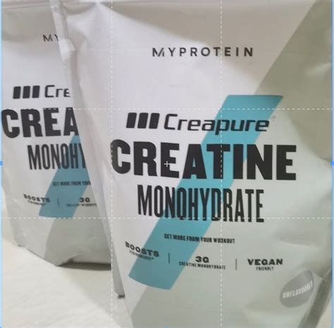 Myprotein Creapure Creatine Monohydrate Powder On Micronized Gym