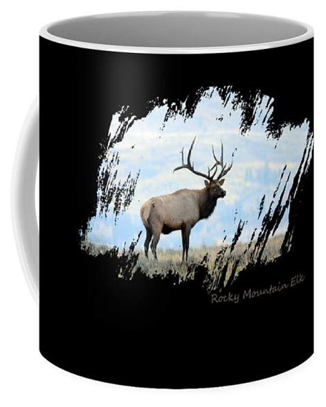 Rocky Mountain Elk Coffee Mug By Whispering Peaks Photography Coffee