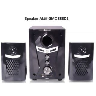 Jual Speaker Bluetooth Salon Aktif GMC 888 D1 BT FULL X BASS Shopee