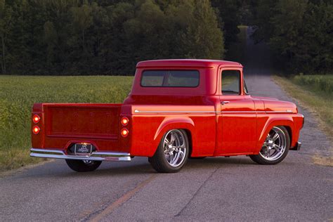 A Cardinal Red Coyote Powered 1960 Ford F 100 You Just Cant Miss