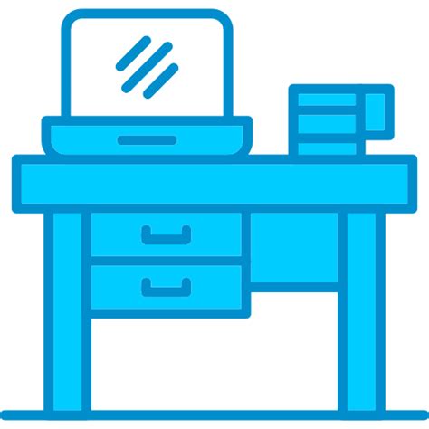 Desk Free Furniture And Household Icons