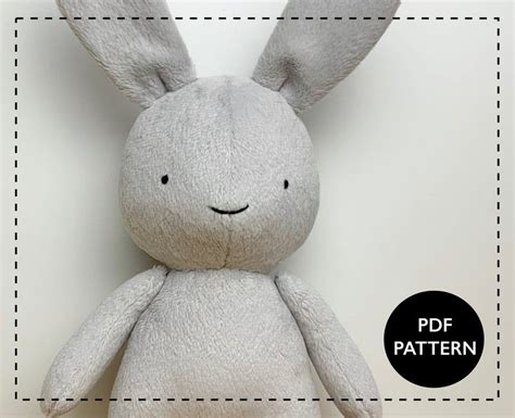 Designs Rabbit Sewing Pattern Pdf Leeonaimran