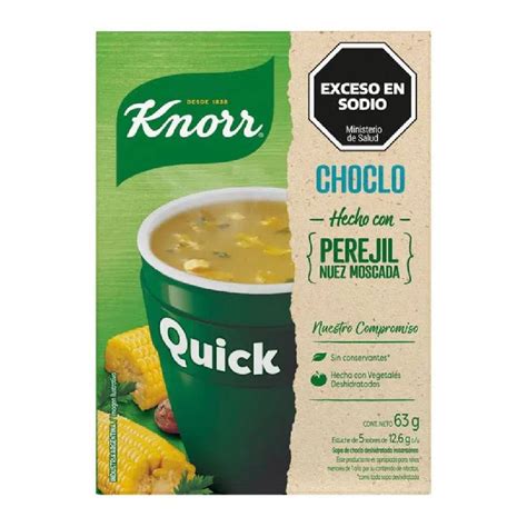 Sopa Instantanea Knorr Quick Choclo X 5 Sobres Hiperlibertad