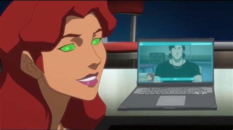 Starfires Sexy Videocall To Nightwing Justice League Vs Teen Titans