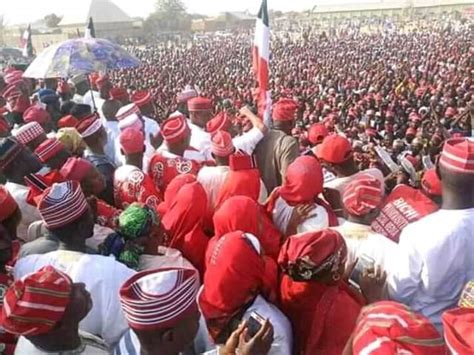 Pictures Pdp Campaign In Dawakin Tofa Kano Hometown Of Ganduje