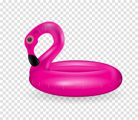 Premium Vector Inflatable Circle For Swimming And Relaxing Pink