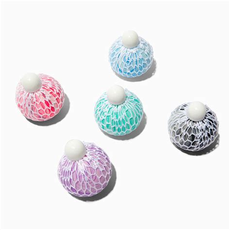 Squishy Marble Mesh Ball Fidget Toy Styles May Vary Claires