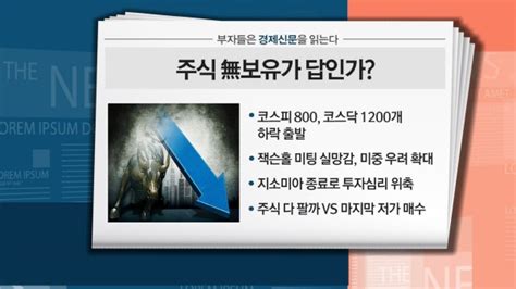 부자들은 경제신문을 읽는다 미중 무역분쟁 격화에 韓 증시 또 충격 보수적 대응 지속