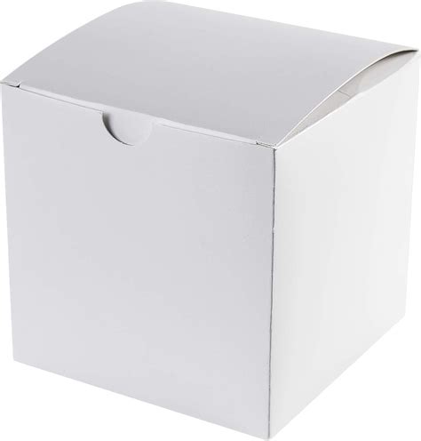 100pcs White Kraft T Boxes 3x3x3 Incheswhite Paper Favor Boxes