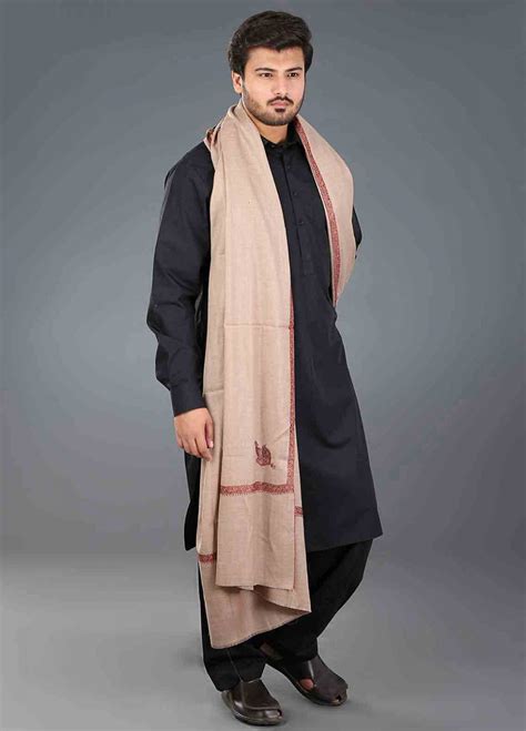 Latest Winter Shawl Designs For Men In Wool And Pashmina