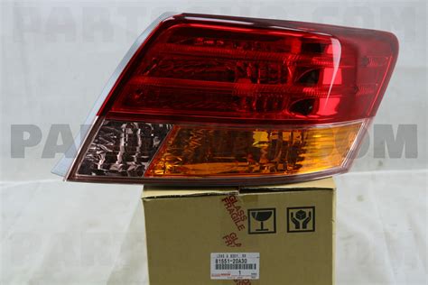 LENS BODY REAR COMBINATION LAMP RH 8155120A30 Toyota Parts PartSouq