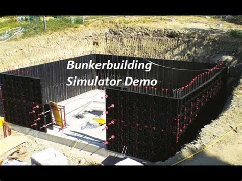 Bunker Builder Simulator Demo Gameplay Angespielt Deutsch Wir