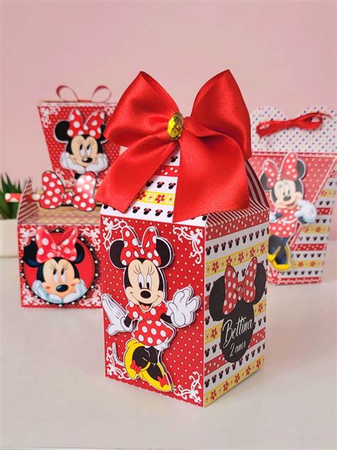 Lembrancinhas Minnie Vermelha 20 Peças Elo7