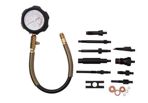 11 Pc Diesel Engine Compression Tester Kit King Tony 9dp2301