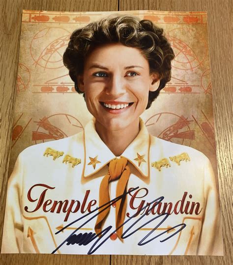 Temple Grandin signed autographed 8x10 photo Claire Danes Austism ...