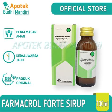 Jual Farmacrol Forte Sirup Ml Shopee Indonesia