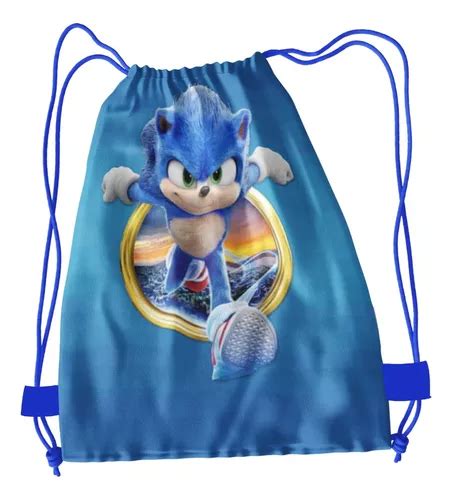 Morralitos Dulceros Sonic Fiestas Infantiles Eds Cuotas Sin Inter S