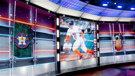 Root Sports Southwest Broadcast Set Design Gallery