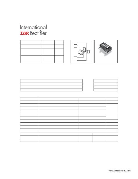 IRLML0100TRPBF Datasheet PDF Pinout HEXFET Power MOSFET