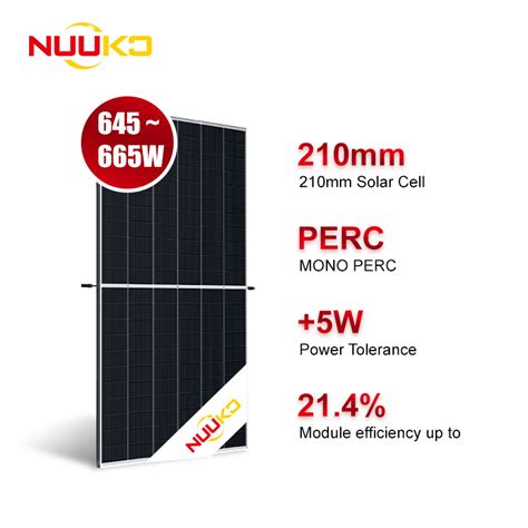 High Monocrystalline Solar Power W Pv Module For Solar Power System