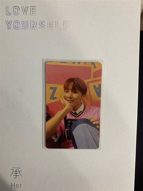 Wtt Bts Love Yourself Jhope Pc Hobbies Toys Memorabilia