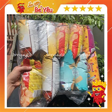 Bim bim Oishi JOJO snack 35g trộn mix các vị ngẫu nhiên bịch 10 gói