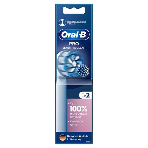 Oral B końcówki EB 60X Sensitive Clean 2 szt oryginalne 15406975081