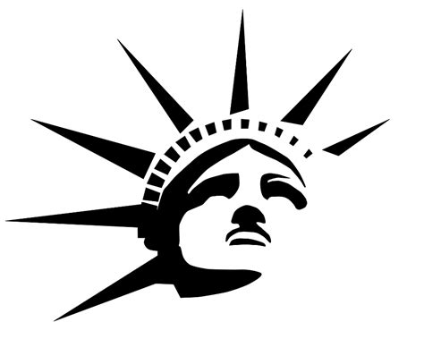 Download High Quality statue of liberty clipart stencil Transparent PNG Images - Art Prim clip ...