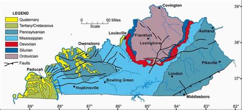 Ky Geology Rock Unit Hopkinsville Pikeville Owensboro Virtual Field