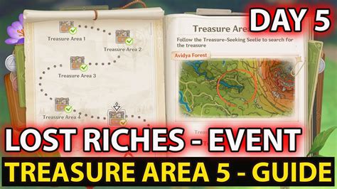 How To Complete Treasure Area 5 Guide Lost Riches Event Day 5