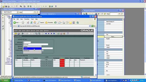 PART 5 Oracle 10g Form Builder Using LIST ITEM YouTube