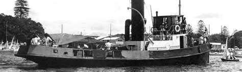 Sydney Steam Tug Wattle