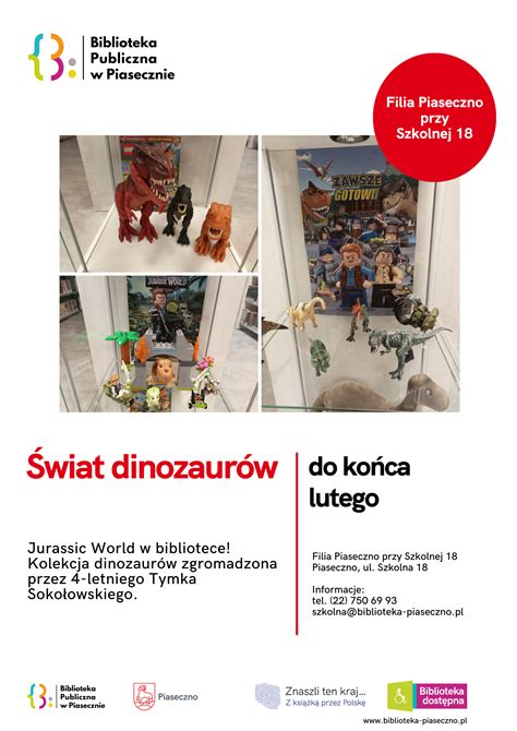 Wiat Dinozaur W Biblioteka Publiczna W Piasecznie