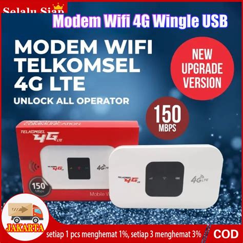 Jual Mifi Modem Wifi G Lte Mbps Unlock All Operator Modem Wifi Mifi