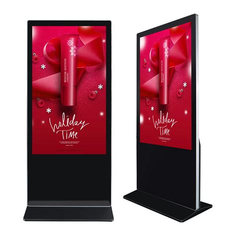 High Quality Lcd Kiosk Outdoor Totem Advertising Player Floor Standing