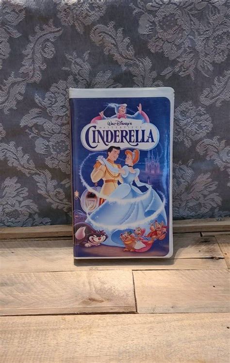 Walt Disney Masterpiece Cinderella VHS Vintage Disney VHS Etsy